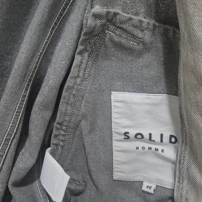 [BUNJANG] Solid Homme 24SS Denim Jacket / 솔리드옴므 24ss 데님자켓
