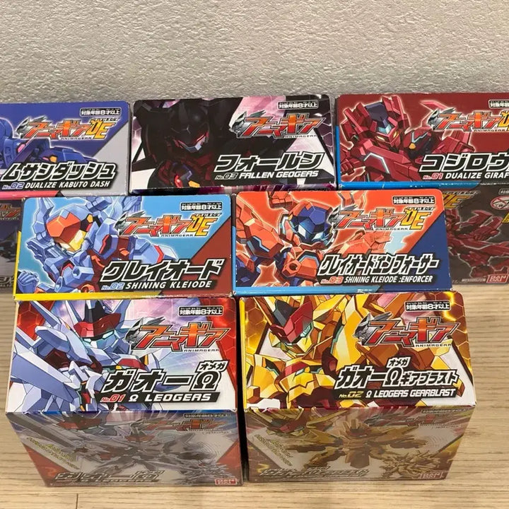 [BUNJANG] Animagear 14-Piece Model Kit Set / (미사용) 아니마기어 프라모델 14종