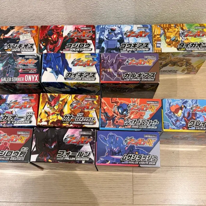 [BUNJANG] Animagear 14-Piece Model Kit Set / (미사용) 아니마기어 프라모델 14종
