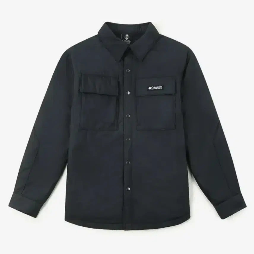 [BUNJANG] Columbia Bolastic Ridge Shirt Jacket (Black, 110) / 컬럼비아 볼라스틱 릿지 셔츠자켓