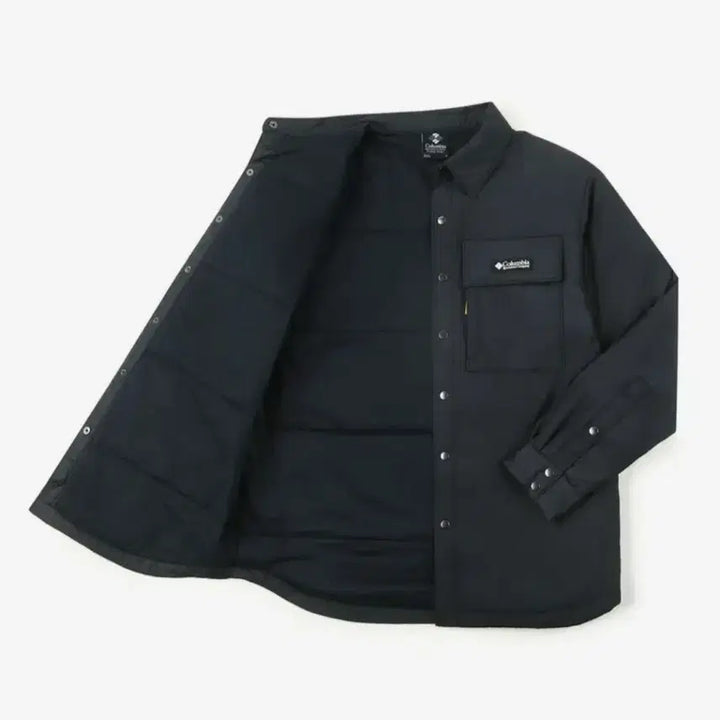 [BUNJANG] Columbia Bolastic Ridge Shirt Jacket (Black, 110) / 컬럼비아 볼라스틱 릿지 셔츠자켓