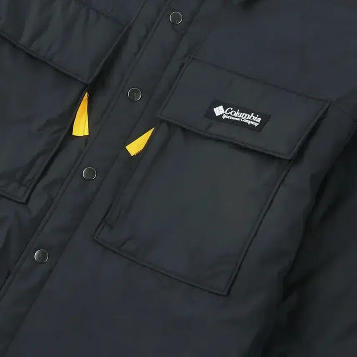 [BUNJANG] Columbia Bolastic Ridge Shirt Jacket (Black, 110) / 컬럼비아 볼라스틱 릿지 셔츠자켓