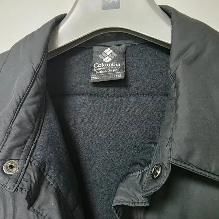 [BUNJANG] Columbia Bolastic Ridge Shirt Jacket (Black, 110) / 컬럼비아 볼라스틱 릿지 셔츠자켓