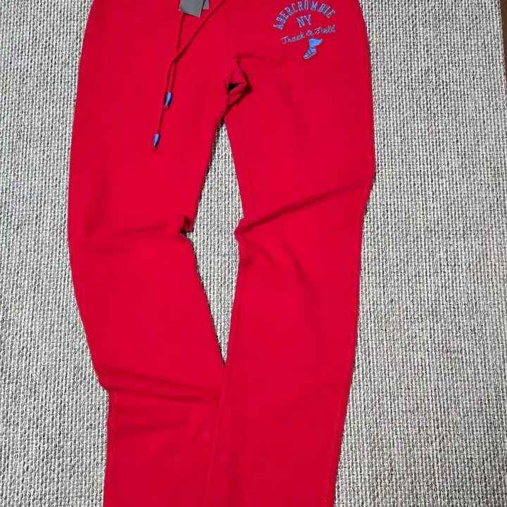 [BUNJANG] Abercrombie Track Sweatpants Red M Size / 아베크롬비 트랙 스웹팬츠 레드 새상품M사이즈