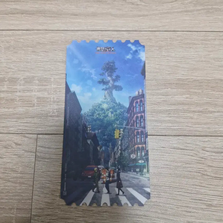 [BUNJANG] Attack on Titan Original Ticket / 진격의 거인 오리지널티켓 영화 특전 굿즈 팔아요