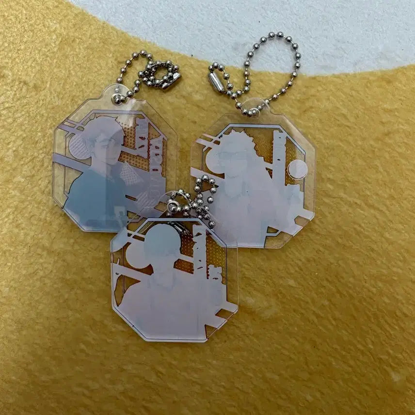 [BUNJANG] Haikyuu Tsukishima/Kageyama/Atsumu Acrylic Keyring Bundle Set / 하이큐 아크릴 키링 츠키시마/카게야마/미야 아츠무 일괄판매