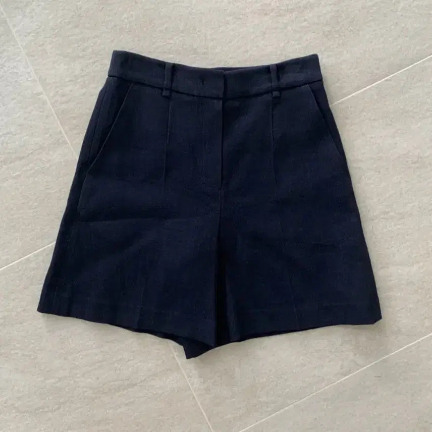 [BUNJANG] MICHAA Dark Navy Shorts / [새상품] MICHAA 미샤 팬츠, 미샤 반바지, 다크네이비