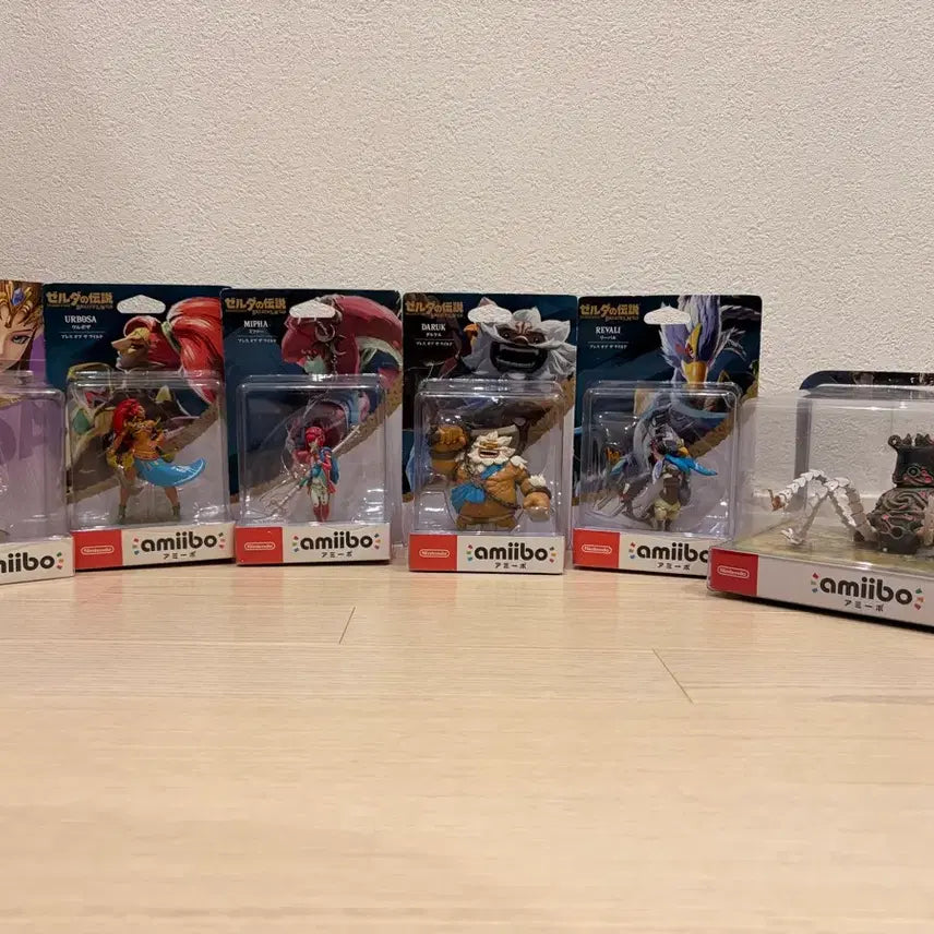[BUNJANG] The Legend of Zelda Amiibo Bundle (6 Types) / 젤다의 전설 아미보 일괄 (6종)