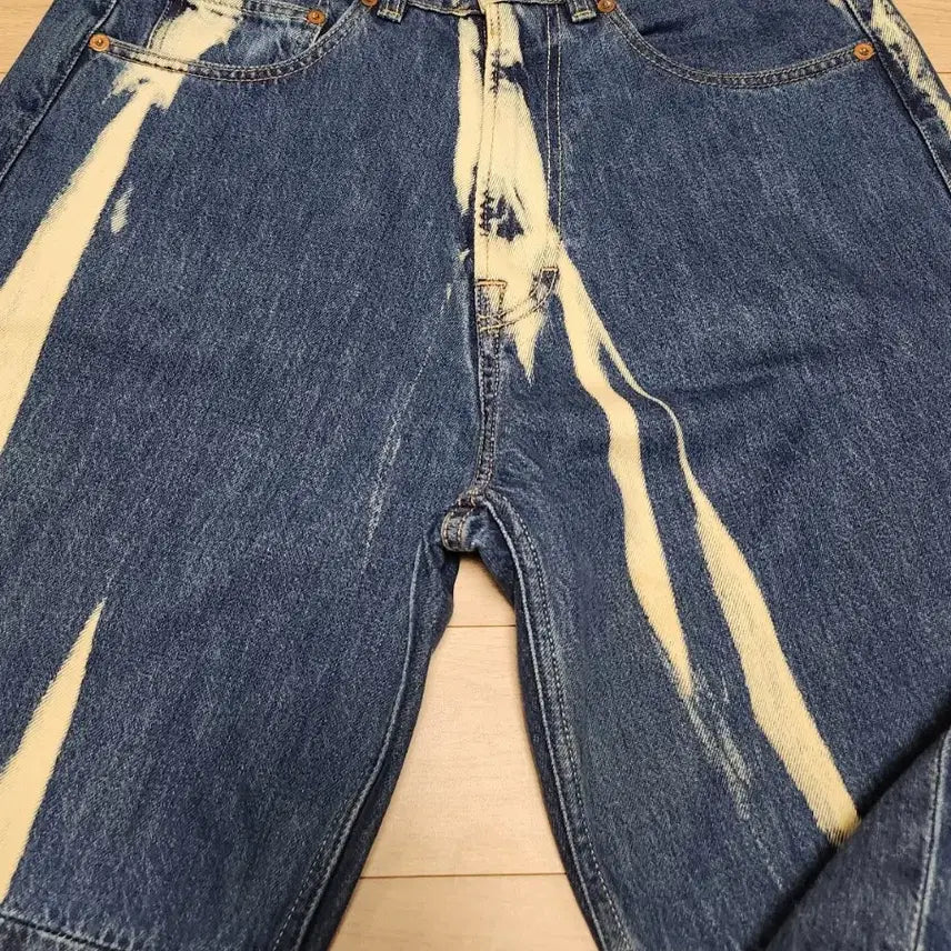 [SOLD OUT] 아워레가시 워싱 청바지 익스텐디드 써드컷 글래스 블리치 데님