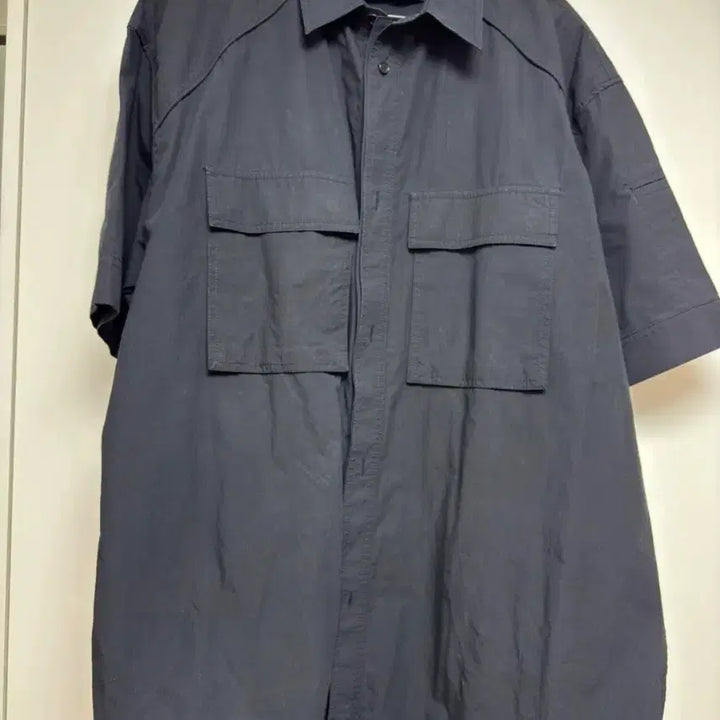 [SOLD OUT] 준지 레이어드 오버핏 반팔셔츠 48 (110)