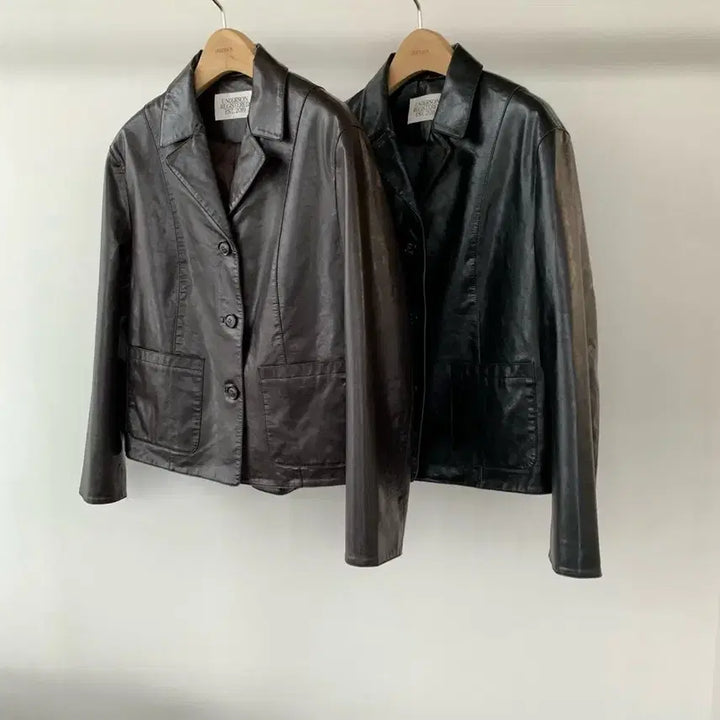 [BUNJANG] Anderson Leather Jacket / 언더슨 가죽자켓(새상품)