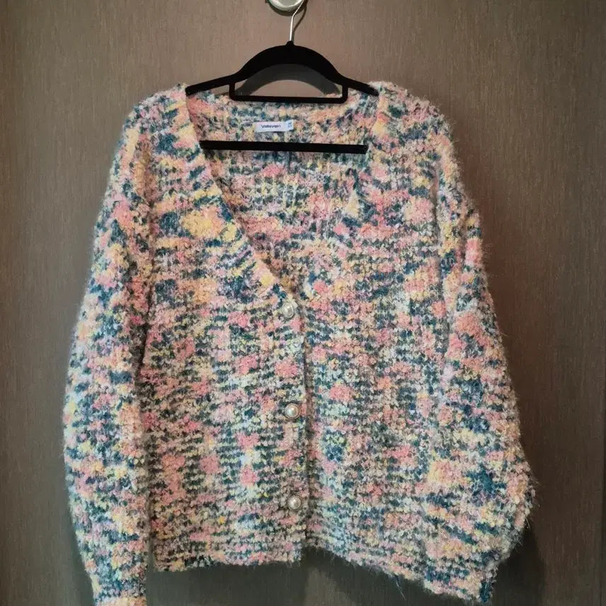[SOLD OUT] Valleygirl 팝콘 니트 가디건