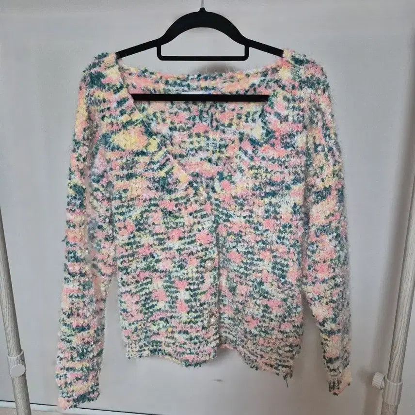 [SOLD OUT] Valleygirl 팝콘 니트 가디건