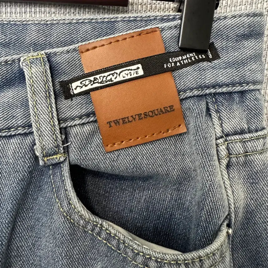 [BUNJANG] TWELVE SQUARE Fleece Lined Denim Pants / TWELVE SQUARE 기모 데님 팬츠