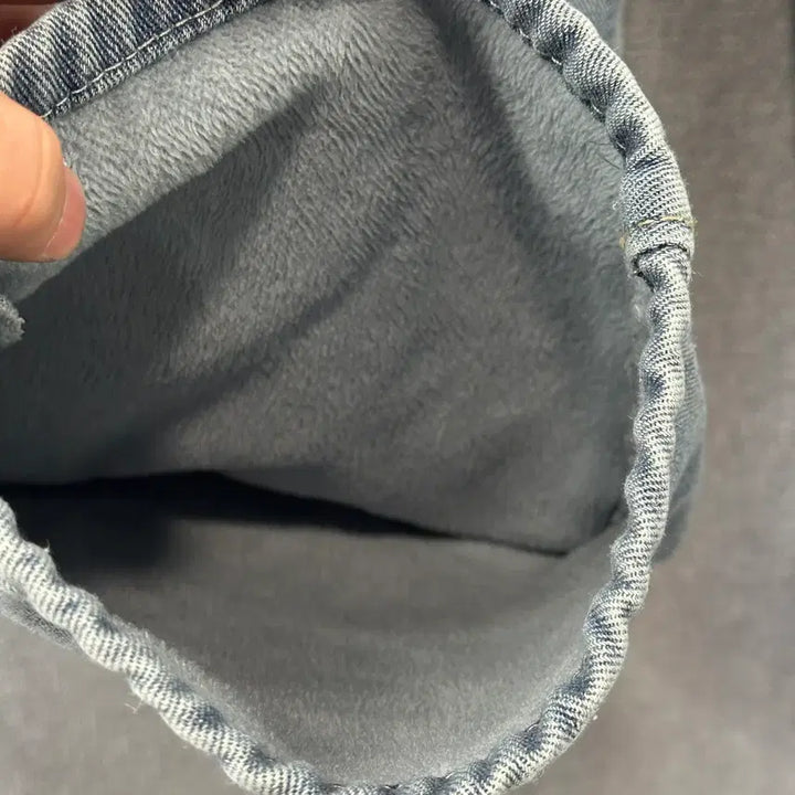[BUNJANG] TWELVE SQUARE Fleece Lined Denim Pants / TWELVE SQUARE 기모 데님 팬츠
