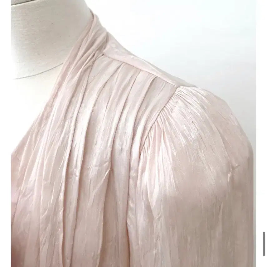 [BUNJANG] Post Motion Tie Blouse / 포스트모니션 타이 블라우스