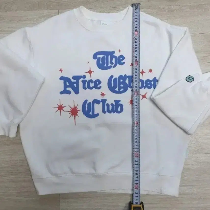 [BUNJANG] Nice Ghost Club Fleece Sweatshirt (2 Items) / Nice Ghost Club 기모맨투맨 S 2장