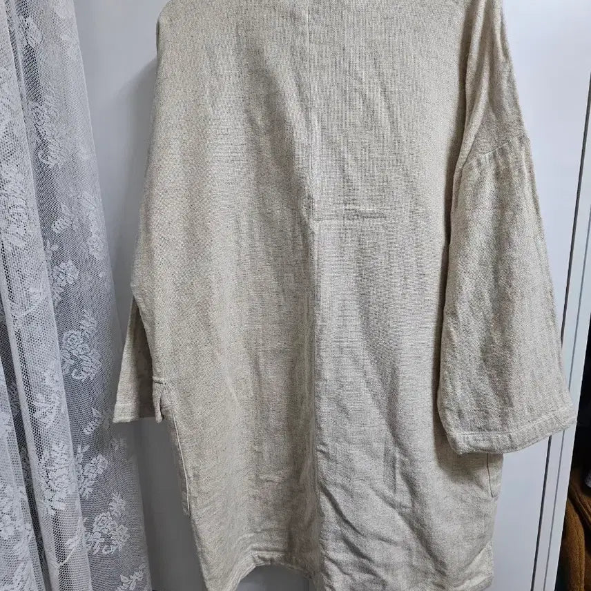 [BUNJANG] ZARA Linen Cotton Blend Blazer / 자라 린넨 면 혼방 블레이저 아이보리