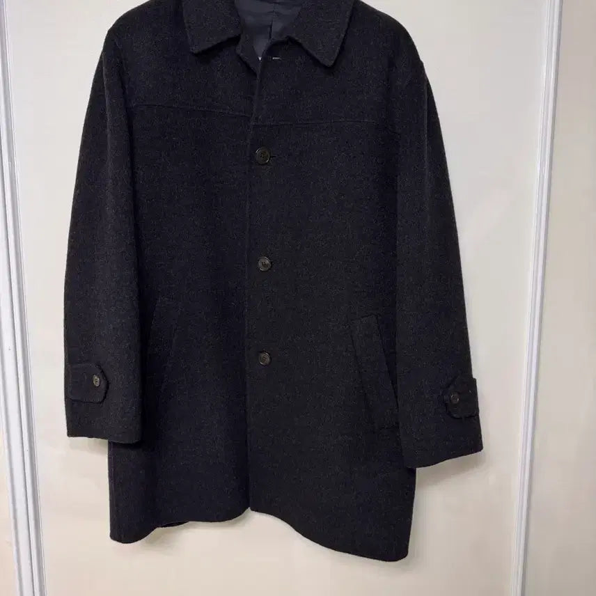 [BUNJANG] Galaxy Men's Wool Coat (Size 100) / 갤럭시 남성 울 코트 100