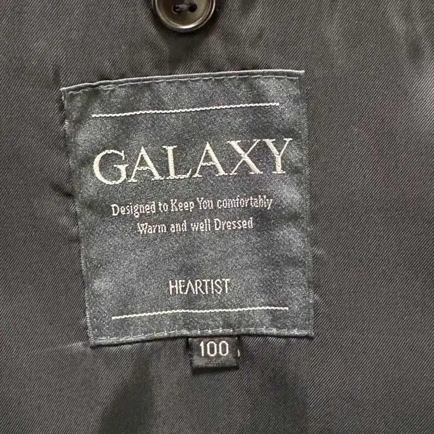 [BUNJANG] Galaxy Men's Wool Coat (Size 100) / 갤럭시 남성 울 코트 100