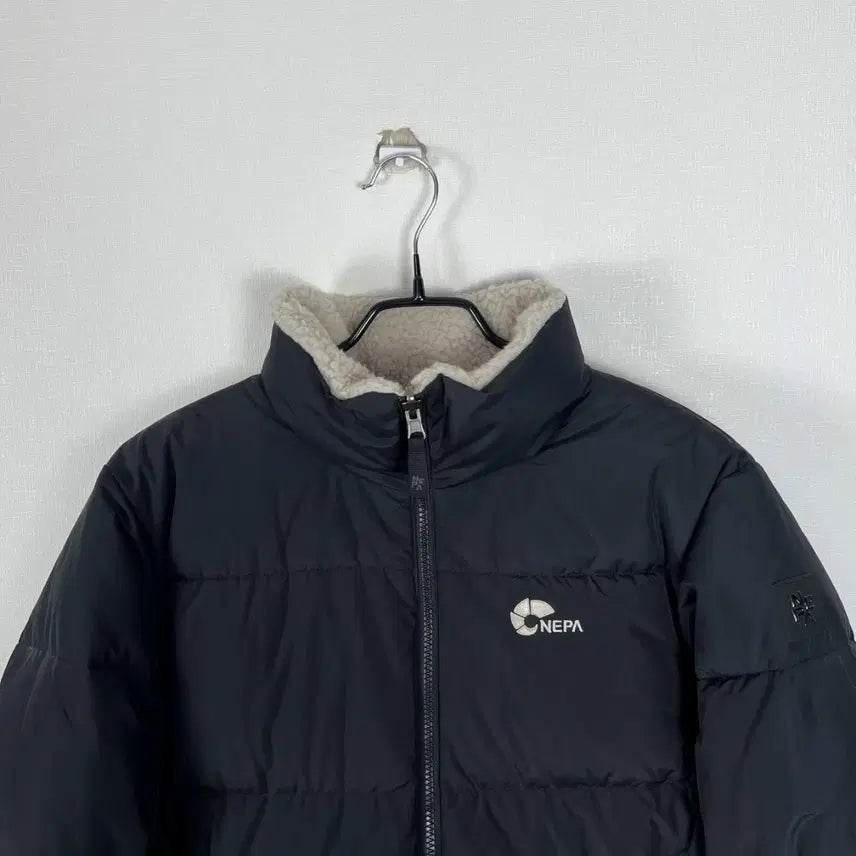 [BUNJANG] Nepa Reversible Goose Down Padded Jacket (M) / 네파/양면 구스 다운 뽀글이 패딩 점퍼 공용M/라덴