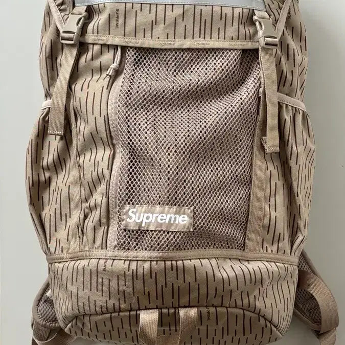 [BUNJANG] Supreme Backpack Tan Raindrop / Supreme 슈프림 백팩 탄 레인드롭
