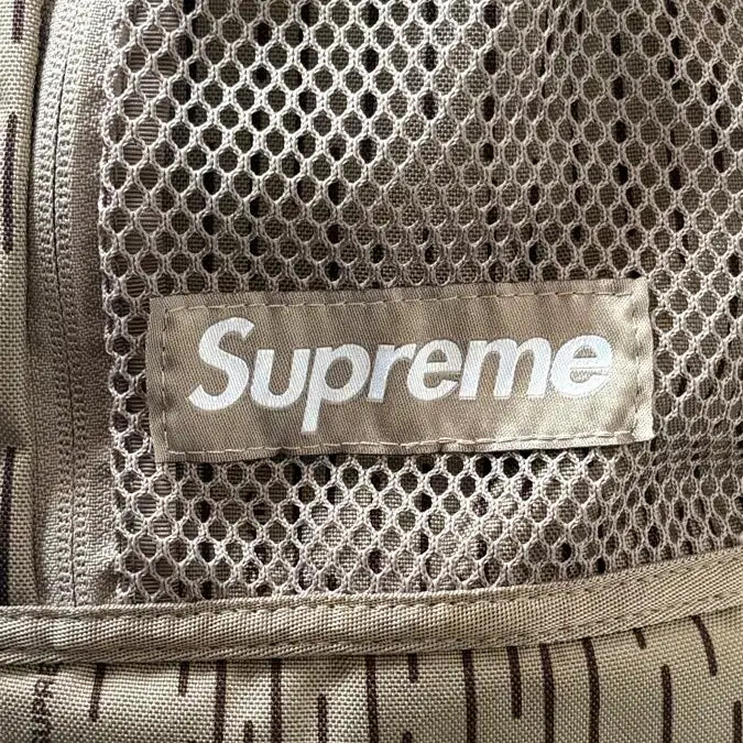 [BUNJANG] Supreme Backpack Tan Raindrop / Supreme 슈프림 백팩 탄 레인드롭