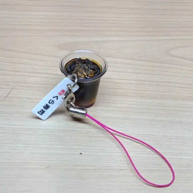 [BUNJANG] Ice Coffee Miniature Keyring / 아이스커피 미니어쳐 키링
