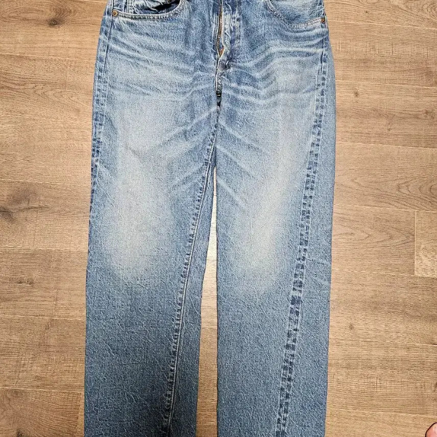 [BUNJANG] Warehouse 1105 Light Indigo Denim Jeans (Size 34) / 웨어하우스 1105 2nd hand light indigo