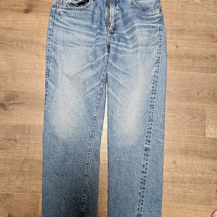 [BUNJANG] Warehouse 1105 Light Indigo Denim Jeans (Size 34) / 웨어하우스 1105 2nd hand light indigo