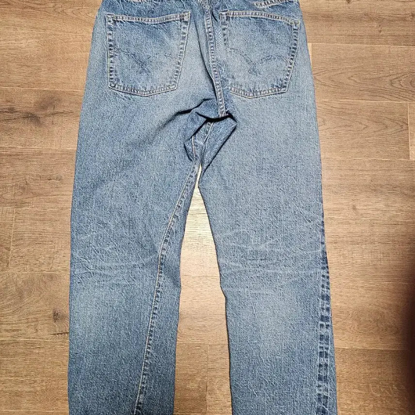 [BUNJANG] Warehouse 1105 Light Indigo Denim Jeans (Size 34) / 웨어하우스 1105 2nd hand light indigo
