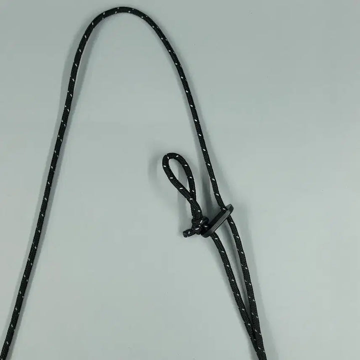 [BUNJANG] Lacoste Reflective Strap Sacoche Bag / 라코스테 블랙 반광 리플렉티브 스트랩 크록패치 사코슈백 숄더백 토트백 가