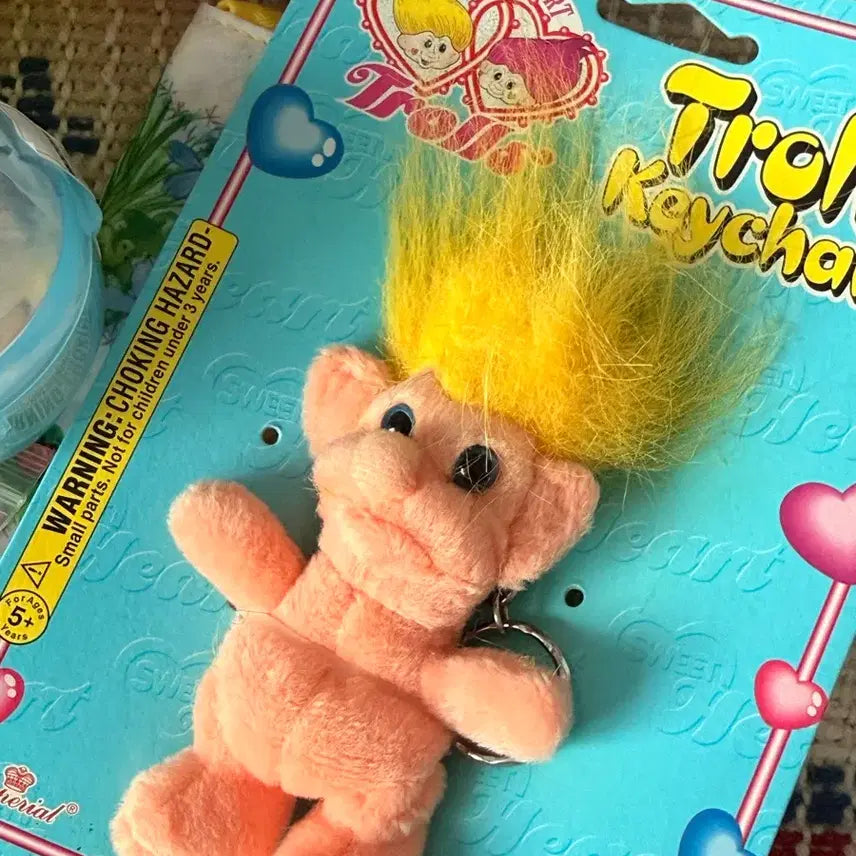 [BUNJANG] Vintage Troll Keychain / 빈티지 트롤키링