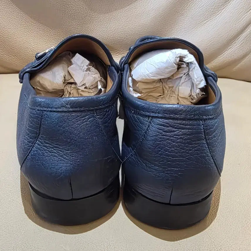[BUNJANG] Gucci Men's Loafers Navy Size 10 / 구찌 남성 로퍼 네이비 사이즈 10