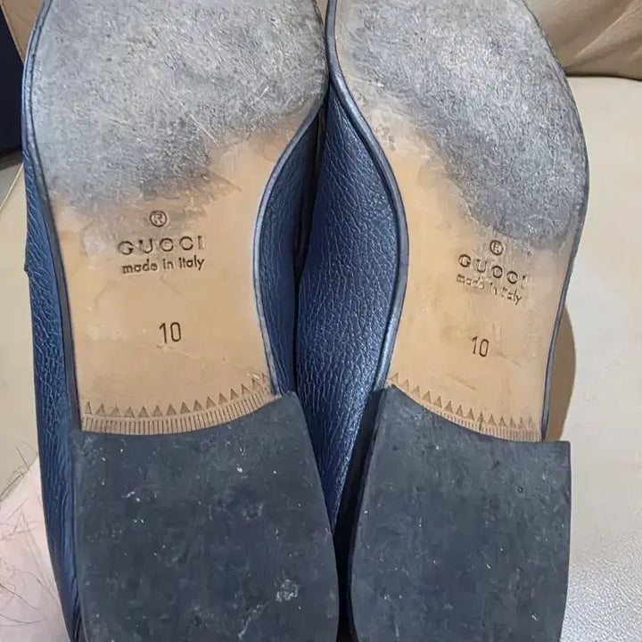 [BUNJANG] Gucci Men's Loafers Navy Size 10 / 구찌 남성 로퍼 네이비 사이즈 10