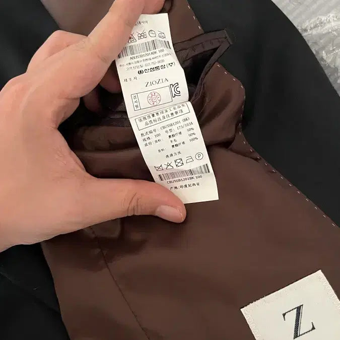 [BUNJANG] ZIOZIA Black Suit Set / 지오지아 블랙 정장 셋업(상의100/하의86)