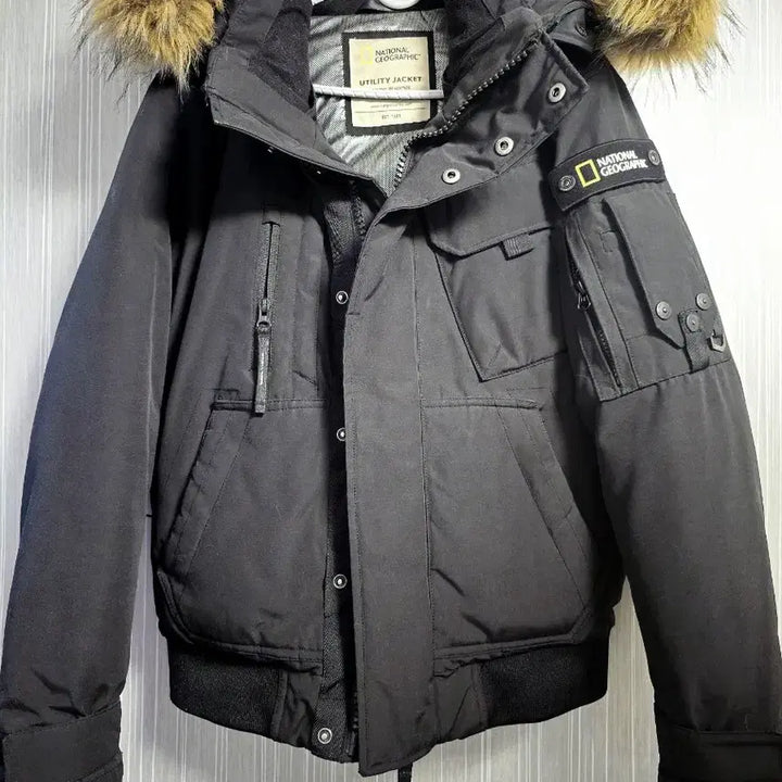 [BUNJANG] National Geographic Taruga Duck Down Padded Jacket (S) - Black / [빵빵함 상태좋음] 내셔널지오그래픽 덕다운 패딩 타루가 S 블랙