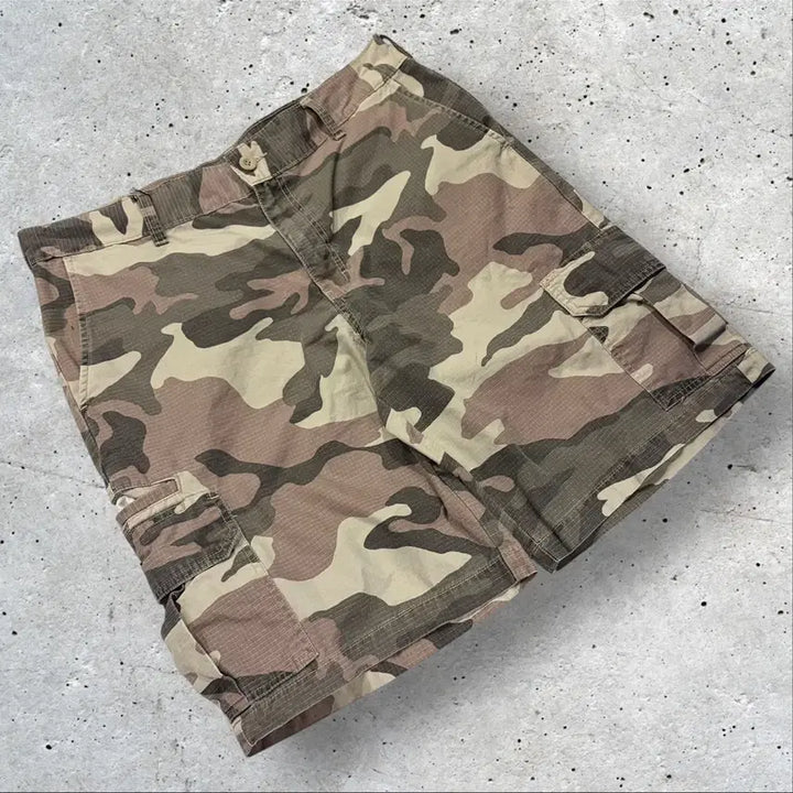 [BUNJANG] Dickies Cargo Shorts Military Camo Pattern Pants / [36] 디키즈 카고 반바지 밀리터리 카모 패턴 팬츠 C840