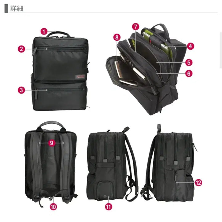 [BUNJANG] Manhattan Passage Ultra Lightweight Premium Business Backpack - Navy / [새상품]일본 맨하탄 페세지 초경량 프리미엄 비즈니스 백팩  네이