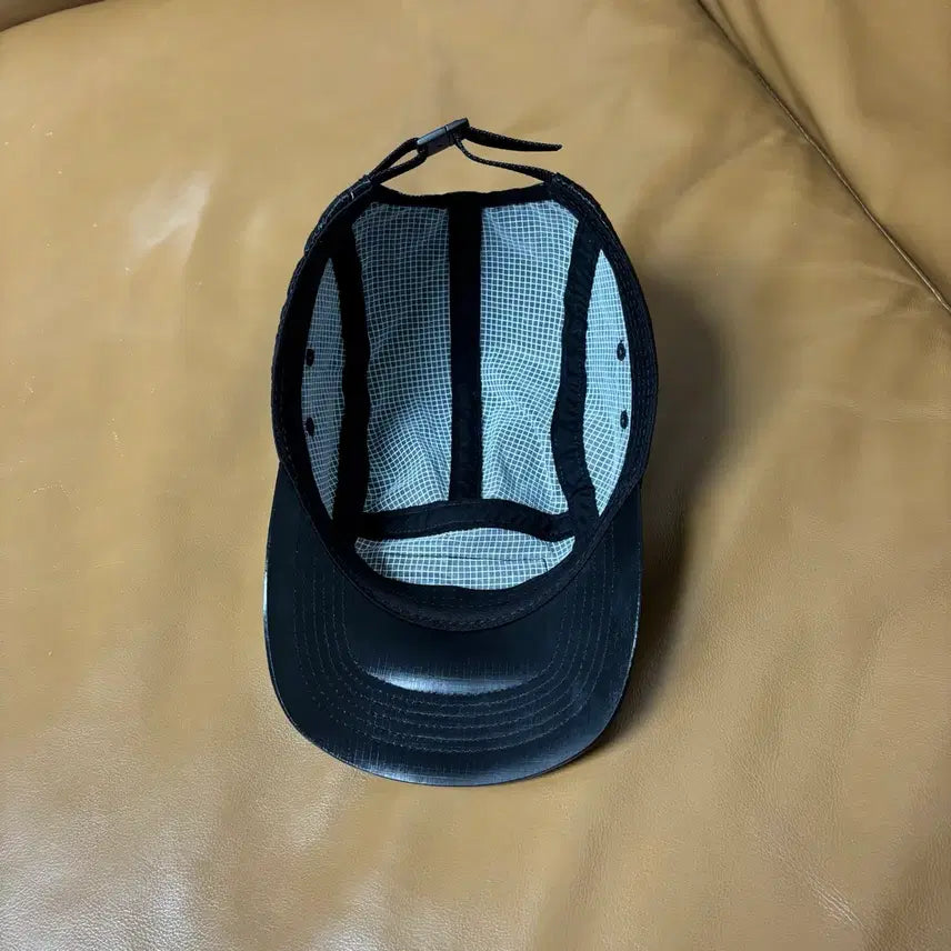 [BUNJANG] Supreme Camp Cap Gloss Ripstop Black / 슈프림 캠프캡 모자 박스로고 23fw 글로스 립스탑 블랙