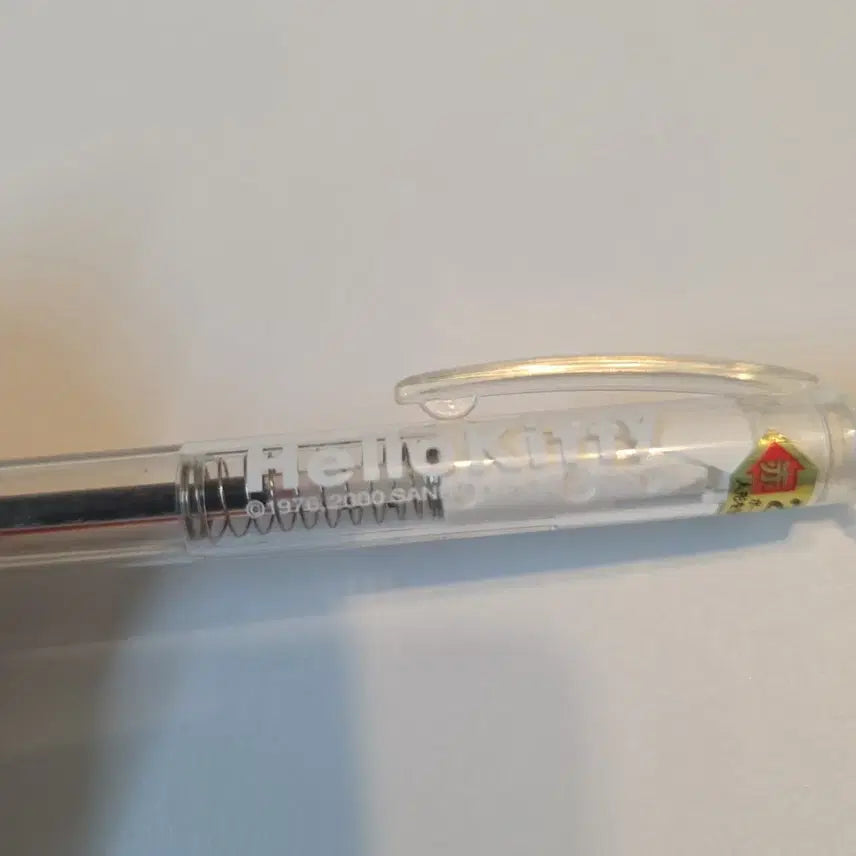 [BUNJANG] Hello Kitty Crystal Two-Color Ballpoint Pen / 헬로키티 크리스탈 2색 볼펜 고전키티