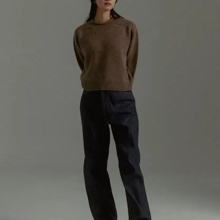 [BUNJANG] Urbanic 30 Marilyn Indigo Denim Pants / 얼바닉30 마릴린 인디고 데님 팬츠 (새상품)