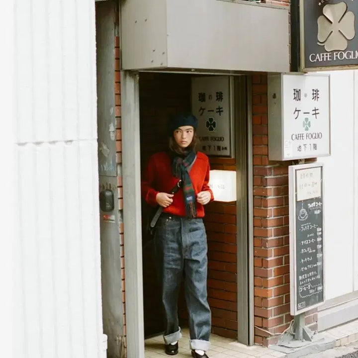 [BUNJANG] Urbanic 30 Marilyn Indigo Denim Pants / 얼바닉30 마릴린 인디고 데님 팬츠 (새상품)