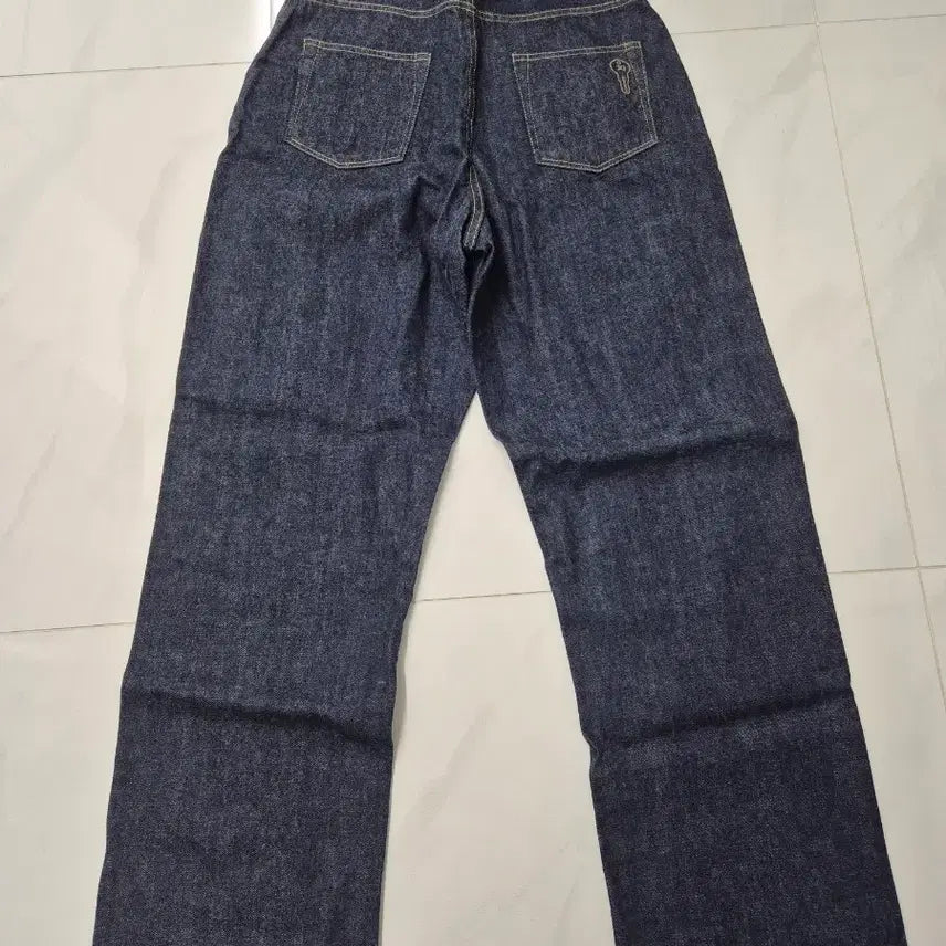 [BUNJANG] Urbanic 30 Marilyn Indigo Denim Pants / 얼바닉30 마릴린 인디고 데님 팬츠 (새상품)