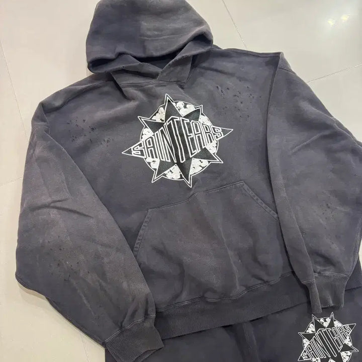 [BUNJANG] Saint Michael Denim Tears Set Up / 세인트미카엘 셋업 (최종)