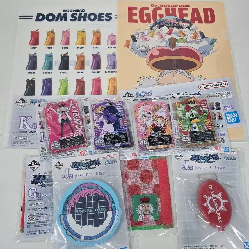 [SOLD OUT] 원피스 쿠지 닥터 베가펑크 세트