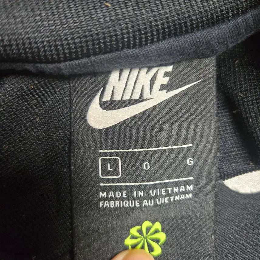 [BUNJANG] Nike Half-Zip Up Sweatshirt - Black L / 나이키 하프집업 L 블랙