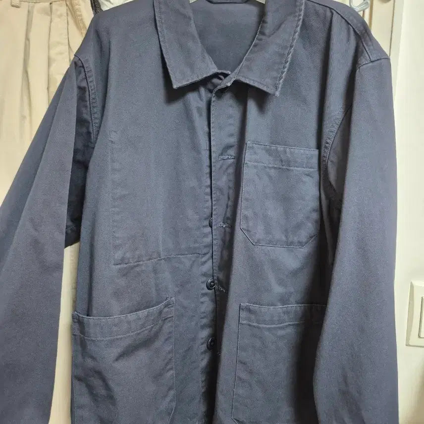 [BUNJANG] Tipico Work Jacket Navy Zero Lounge 95 / 티피코 워크자켓 네이비색 제로라운지 95