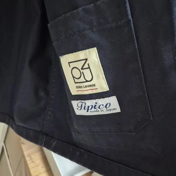 [BUNJANG] Tipico Work Jacket Navy Zero Lounge 95 / 티피코 워크자켓 네이비색 제로라운지 95