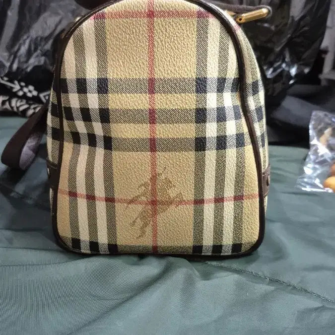 [BUNJANG] Burberry Check Pattern Tote Bag / 버버리   체크 패턴   토트백